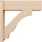 Ekena Millwork 7 1/2-in W x 24-in D x 24-in H Balboa Block Rough Cedar Woodgrain TimberThane Outlooker, Primed Tan OUTUR075X24X24BOA44RCPR - alternate 4